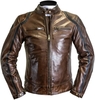 Helstons Modelo Giacca in pelle motociclistica,  marrone,  dimensione XL