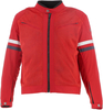 Helstons Monaco Air Giacca tessile moto,  rosso,  dimensione 2XL