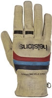 Helstons Mora Guanti da moto,  beige,  dimensione 4XL
