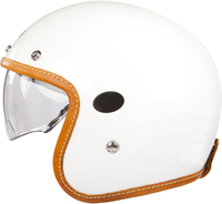 Helstons Naked Carbon Casco Jet,  bianco,  dimensione L