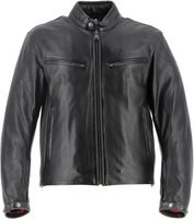 Helstons Primo Giacca in pelle moto,  nero,  dimensione L
