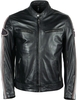 Helstons Race Giacca moto in pelle,  nero,  dimensione 4XL