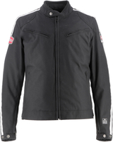 Helstons Racing Motul Edition Giacca tessile moto,  nero-bianco,  dimensione 4XL per uomo