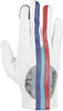 Helstons Record Air Guanti moto estivi,  bianco-rosso-blu,  dimensione 4XL