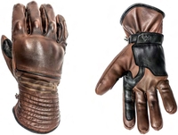 Helstons Rider Guanti moto invernali impermeabili,  marrone,  dimensione 3XL