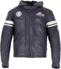 Helstons Riposte Giacca in pelle moto,  blu,  dimensione 2XL