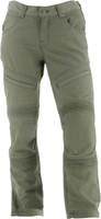 Helstons Roadsign Pantaloni tessili moto,  verde-marrone,  dimensione 30 34 per uomo