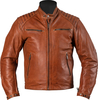 Helstons Rocket Giacca in pelle motociclistica,  marrone,  dimensione 3XL