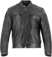 Helstons Sonora Giacca in pelle moto,  nero,  dimensione 2XL