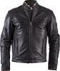 Helstons Trust Giubbotto moto in pelle,  nero,  dimensione L