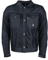 Helstons Western Air Giacca tessile moto,  blu,  dimensione XL