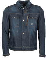 Helstons Western Giacca tessile moto,  blu,  dimensione 2XL