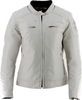 Helstons Widow Air Giacca tessile moto da donna,  argento,  dimensione L per donne