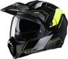HJC C80 Rox casco,  nero-giallo,  dimensione XL