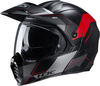 HJC C80 Rox casco,  nero-rosso,  dimensione M