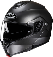 HJC C91N Solid Casco,  argento,  dimensione 2XL per uomo