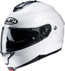 HJC C91N Solid Casco,  bianco,  dimensione S per uomo