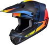 HJC CS-MX II Creed Casco Motocross,  nero-arancione,  dimensione XL
