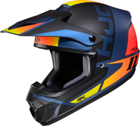 HJC CS-MX II Creed Casco Motocross,  nero-arancione,  dimensione XL