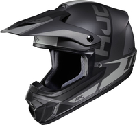 HJC CS-MX II Creed Casco Motocross,  nero-grigio,  dimensione L