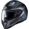 HJC i70 Elim Casco,  nero-grigio,  dimensione 2XL