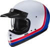 HJC V60 Scoby Casco,  bianco-rosso-blu,  dimensione XS 54 55 per uomo