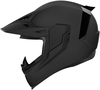Icon Airflite Moto Casco Motocross,  nero,  dimensione S