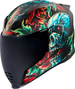 Icon Airflite Omnicrux MIPS Casco,  nero-rosso-blu,  dimensione 2XL per uomo