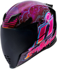 Icon Airflite Synthwave casco,  nero-rosa,  dimensione S
