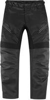 Icon Contra2 Tessile motociclistico / Pantaloni in pelle,  nero,  dimensione S per uomo