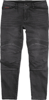 Icon Slabtown Jeans da moto,  nero,  dimensione 44 per uomo