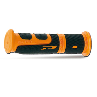 IMPugnature PROGRIP Handlebar 964,  arancione/nero,  7/8 pollici ATV chiuso,  nero-arancione