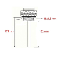 Indicatore della temperatura dell