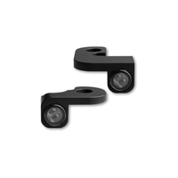 Indicatore LED serie HeinzBikes NANO per h-D Handlebar Fittings DYNA 1990-2017,  nero,  nero