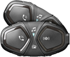 Interphone Active Bluetooth Comunicazione sistema Double Pack,  nero