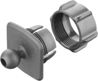 Interphone Moto Crab 2022 Adattatore RAM a sfera 17 mm,  nero