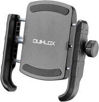 Interphone Quiklox Crab Supporto universale per smartphone,  nero