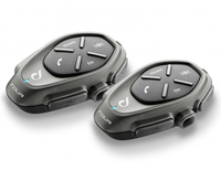 Interphone Tour Sistema di comunicazione Bluetooth - confezione doppia,  nero