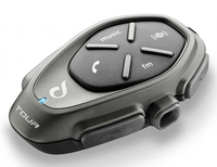 Interphone Tour Sistema di comunicazione Bluetooth,  nero