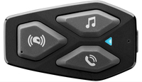 Interphone U-COM 3 Sistema di comunicazione HD Confezione singola,  nero