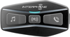 Interphone U-com 4 Pacchetto singolo sistema di comunicazione Bluetooth,  nero