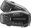 Interphone U-COM 7R Sistema di comunicazione Doppio set,  nero