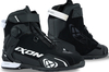 Ixon Bull 2 Scarpe da moto impermeabili,  nero-bianco,  dimensione 47 per uomo