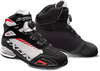 Ixon Bull Vented Scarpe da moto,  nero-bianco-rosso,  dimensione 43