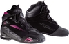 Ixon Bull WP L Scarpe da moto da donna,  nero-rosa,  dimensione 36 per donne