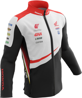 Ixon Honda LCR GP Replica Felpa con zip,  nero-bianco-rosso,  dimensione 2XL