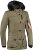 Ixon Ontario Giacca donna moto tessile,  verde-marrone,  dimensione XL per donne