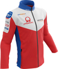 Ixon Pramac Replica Softshell Felpa con zip,  bianco-rosso-blu,  dimensione L