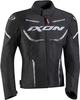 Ixon Striker Air WP Giacca tessile moto,  nero-bianco,  dimensione 3XL per uomo