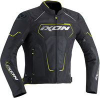 Ixon Zephyr Air HP Giacca tessile moto,  nero-giallo,  dimensione L